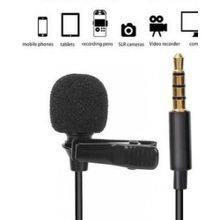 Buy Professional La Valier Mic 3.5mm Mini Microphone For Mobile, Camera & Computer in Egypt