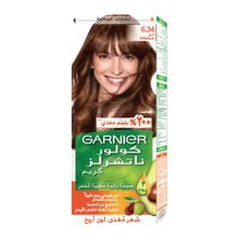 Buy Garnier Color Naturals Permanent Crème Hair Color - 6.34 Chocolate in Egypt
