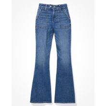 Buy American Eagle Next Level Curvy Super High-Waisted Flare Jean in Egypt