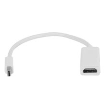 اشتري NEW Mini DisplayPort To HDMI Adapter Cable Mini Display Port DP Converter Thunderbolt High Quality For Apple Macbook Pro Air في مصر