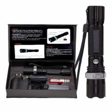 Buy SWAT Rechargeable Tourch Rotate Zoom Flashlight LED Three-grade in Egypt