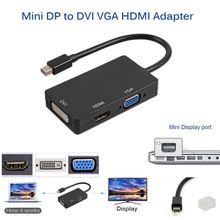 اشتري Mini Display Port Thunderbolt to HDMI VGA DVI Adapter For MacBook Pro Mac Air في مصر