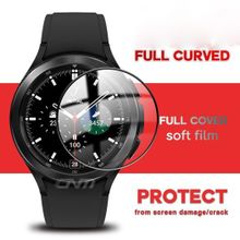 اشتري Samsung Galaxy Watch4 Classic 46mm Anti-Scratch HD Clear Soft Film Screen Protector -black في مصر