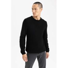 Buy Defacto Standard Fit Crew Neck Knitwear Pullover in Egypt