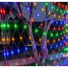 Buy Ramadan Net 120 Led Light Decoration - Multicolor in Egypt