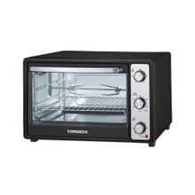 اشتري Tornado Electric Oven 46 Liter 1800 Watt Grill Fan Black TEO-46NE(K) في مصر