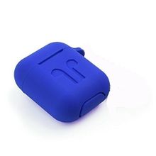 Buy Shock Drop Proof Air Pods Protective Silicone Cover - Blue in Egypt