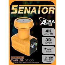 Buy Senator ST-201 Ku-Band Universal Twin LNB - Yellow in Egypt