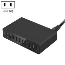 Buy XBX09L 50W 2.4A 10 USB Ports Quick Charger, AU Plug in Egypt