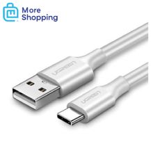 Buy Ugreen USB-A 2.0 To USB-C Cable 1.5m White in Egypt