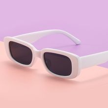 Buy Fashion Small Rectangle Sunglasses Women Square Sun Glasses WhiteSmall Rectangle Sunglasses Women Vintage Brand Designer Square Sun Glasses Shades Female in Egypt