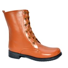 Buy Shoozy Leather Half Boot - Camel in Egypt