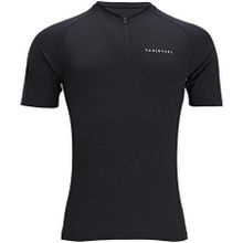 Buy Decathlon Men's Road Cycling Short-sleeved Summer Jersey Essential - Black in Egypt