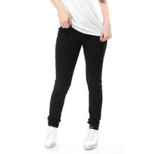 Buy Women's Slim Solid High Waist Jeans -  Black in Egypt