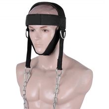 Buy Head Neck Harness Equipment Black Durable Support For Weight Lifting in Egypt