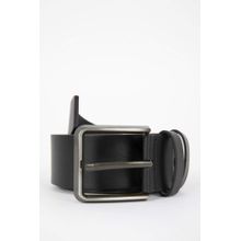 Buy Defacto Men's Faux Leather Wide Jean Belt in Egypt