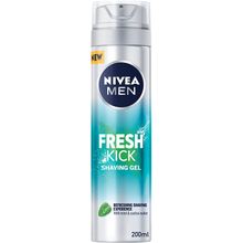 Buy NIVEA MEN MEN Shaving Gel, Fresh & Cool Mint Extracts, 200ml in Egypt