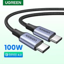 Buy Ugreen USB C To USB C Cable 100W Fast Charge Type C Data Lead 1M in Egypt