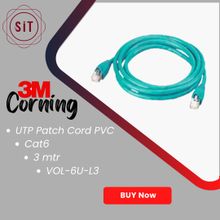 Buy 3M Patch Cord RJ45 Cat6 - 3mtr in Egypt