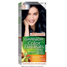 اشتري Garnier Color Naturals Permanent Crème Hair Color - 2.10 Blue Black في مصر