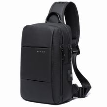 اشتري Fashion Casual Simple Messenger Bag With External USB Charging Port في مصر