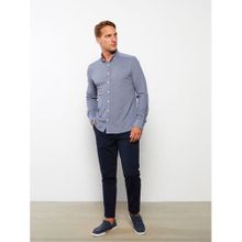 Buy LC Waikiki Slim Fit Long Sleeve Knitted Men's Shirt in Egypt