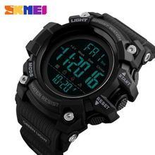 اشتري Skmei SKMEI Fashion Outdoor Sports Watch Sport Countdown 2 Time Alarm Digital Watch Waterproof Wristwatch Men Clock Relogio Masculino 1384 في مصر