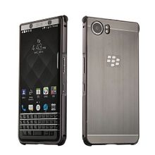 اشتري Generic Luxury Metal Aluminum Bumper For BlackBerry KEYone / DTEK70 / Mercury Case Detachable + Brushed PC Hard Back 2 In 1 Cove في مصر