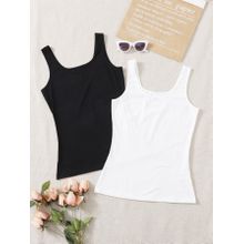 Buy Mesery Bundle Of Two Comfortable Scoop Neck Undershirt in Egypt