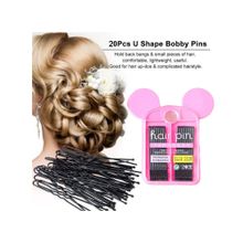 Buy 20 Pcs Mix Hair Pins Hair Styling Clips Girls, Women, Black in Egypt