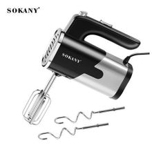 Buy Sokany Hand Mixer & Eggs Beater -5 Speed \ 800 W (Sk-6621) in Egypt