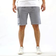 Buy Chertex Men Gabardine Shorts - Grey in Egypt