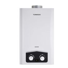 اشتري Tornado Gas Water Heater 10 Litre Digital For Natural Gas In White Color GH-MP10N-A في مصر