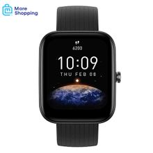 Buy Amazfit Bip 3 Pro Smart Watch 1.69" Large Display, 4 Satellite Positioning Systems, 14-Day Battery Life, 60+ Sports Modes, 5 ATM Water-Resistant - Black in Egypt