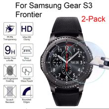 Buy Tempered Glass Screen Protector For Samsung Gear S3 Frontier - 2 Pcs in Egypt