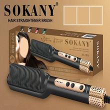 اشتري Sokany Hair Straightener Brush Max 950 °F في مصر