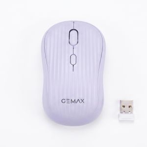 Gemax G-1700 Wireless Mouse  – USB Type-C Charging – 10m Range – violet