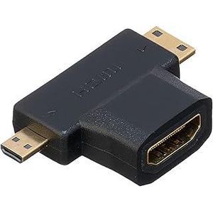 Keendex kx1752 micro hdmi and mini hdmi to hdmi adapter