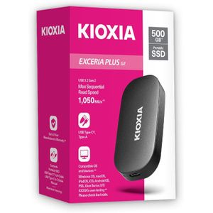 KIOXIA Exceria Plus G2 Portable 1,050 MB/s SSD 2TB 2 TB