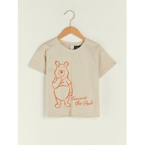 LC Waikiki Crew Neck Short Sleeve Winnie The Pooh Printed Baby Boy's T-Shirt