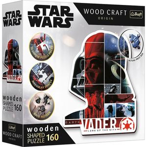 Trefl Wood Craft Origin Star Wars Darth Vader Wooden Puzzle 160 Pieces - 20190