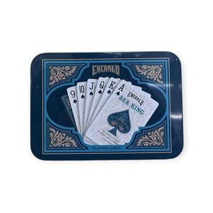 Double plastic playing card case