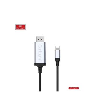 Earldom HDTV to 8-PIN adapter W35 , 2K cable high speed with 3D ethernet , 60Hz