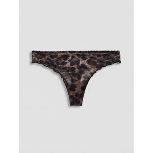 LC Waikiki Leopard Print Fancy Thong Knickers