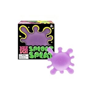 NeeDoh Sploot Splat Squishy Toy, Stress Relief Sensory Fidget Toy for Kids & Adults, Viral Squeeze Toy for Anxiety & ADHD, Soft Slow-Rising Splat Ball, 3+ Age,