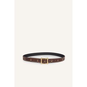 Defacto Woman Large Buckle Faux Leather Belt