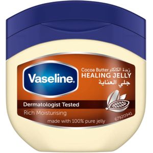 Vaseline® Cocoa Butter Healing Jelly Made with triple purified formula for rich moisturization 100G Promo