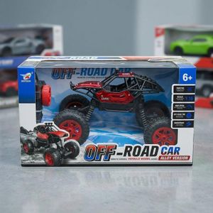 RC Monster Truck Rock Crawler – 2.4GHz Remote Control Car with 4WD, High-Power Suspension, Rechargeable Battery & Durable Rubber Tires – Metal Frame with Strong Plastic Base – Off-Road Climbing Vehicle Toy