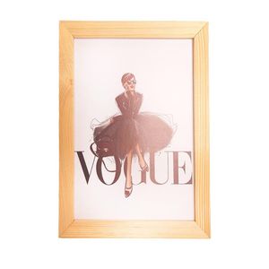 إطار من الخشب الطبيعي  