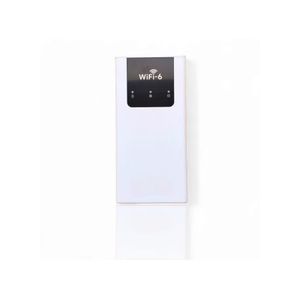 Portable Wireless Router, WiFi6 Card-Free, 8000mAh Power Bank with 2 Type-C Ports and Ethernet Port